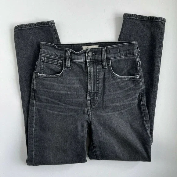 Madewell Women's The Perfect Vintage Straight Crop Jeans Size 25/0 - Picture 2 of 8